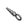 ToyJoy Buttocks The Screw Metallic Silicone Plug