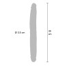 Silicone Foreskin D-Dong 35 cm