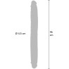 Silicone Foreskin D-Dong 46 cm