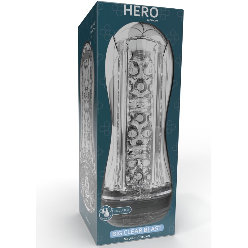 Big Clear Blast Vacuum Stroker