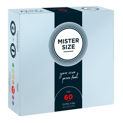 Mister Size 60mm pack of 36