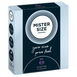 Mister Size 69mm pack of 3