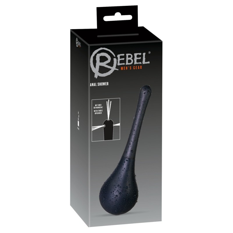 Rebel Anal Shower Black