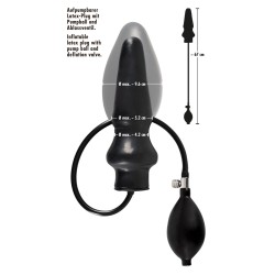 Latex Plug Inflatable