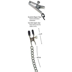 Boob Chain + Nipple Clamps SX