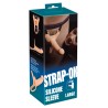 Silicone Strap-on +6cm large