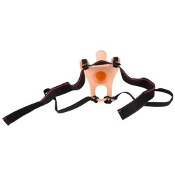 Silicone Strap-on +6cm large