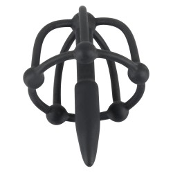 Penis Plug with Glans Cage