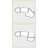 Metallic Silicone Cock ring se