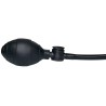 True Black Vibrating Butt Plug