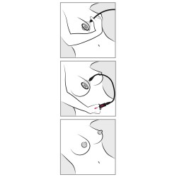 Bad Kitty Vibrating Nipple Cup
