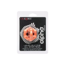 CalExotics Alpha Liquid Silicone All Star Ring