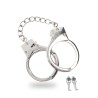 Taboom Bondage Essentials Silver Plated BDSM Handcuffs