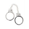 Taboom Bondage Essentials Silver Plated BDSM Handcuffs