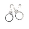 Taboom Bondage Essentials Silver Plated BDSM Handcuffs