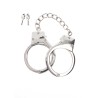 Taboom Bondage Essentials Silver Plated BDSM Handcuffs