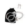 Taboom Bondage Essentials Silver Plated BDSM Handcuffs