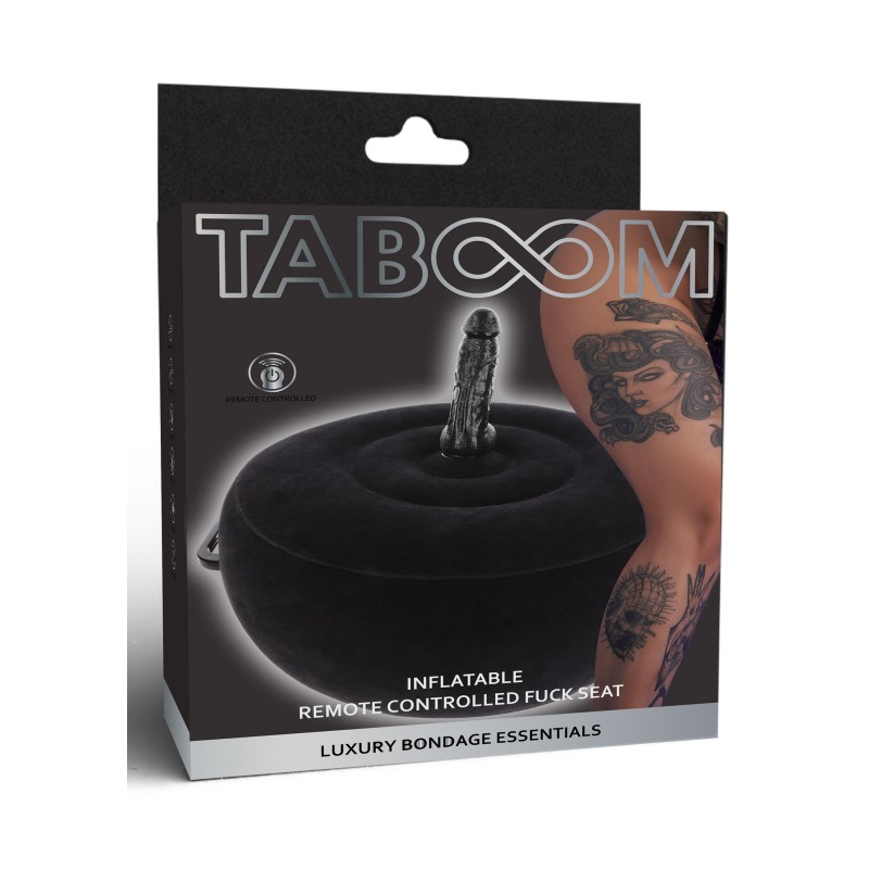 Taboom Bondage Essentials Inflatable Fuck Seat with Remote