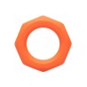 CalExotics Alpha Liquid Silicone Sexagon Ring