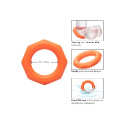 CalExotics Alpha Liquid Silicone Sexagon Ring