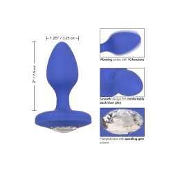 CalExotics Cheeky Gems Medium Rechargeable Vibrating Probe