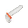 CalExotics Alpha Liquid Silicone Dual Ball Ring
