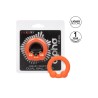 CalExotics Alpha Liquid Silicone Dual Ball Ring