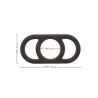 CalExotics Alpha Liquid Silicone Commander Ring