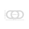 CalExotics Alpha Liquid Silicone Commander Ring