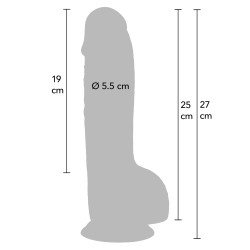 Realistic Dildo PVC 25 cm