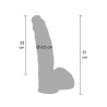 Ultra Realistic Dildo Silicone 29 cm