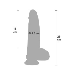 Ultra Realistic Dildo Silicone 18 cm