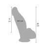 Ultra Realistic Dildo Silicone 18 cm