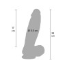 Ultra Realistic Dildo Silicone 22 cm