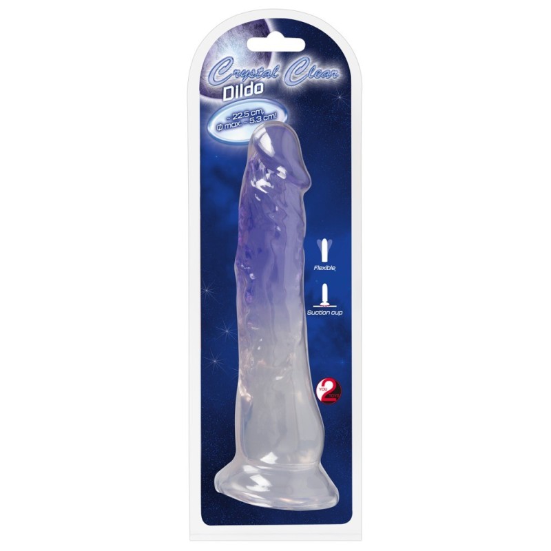 Crystal Clear Dildo 22.5 cm
