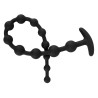Black Velvets Anal Beads Silic