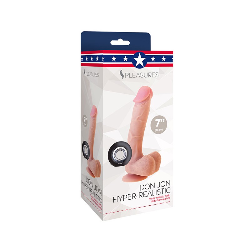 Don Jon Flesh Realistic 21cm - Remote