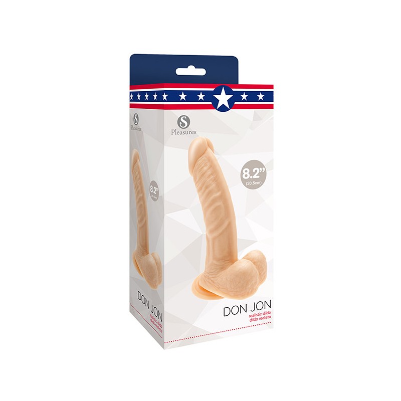 Don Jon Realistic Dildo 8.2' / 20.5 cm