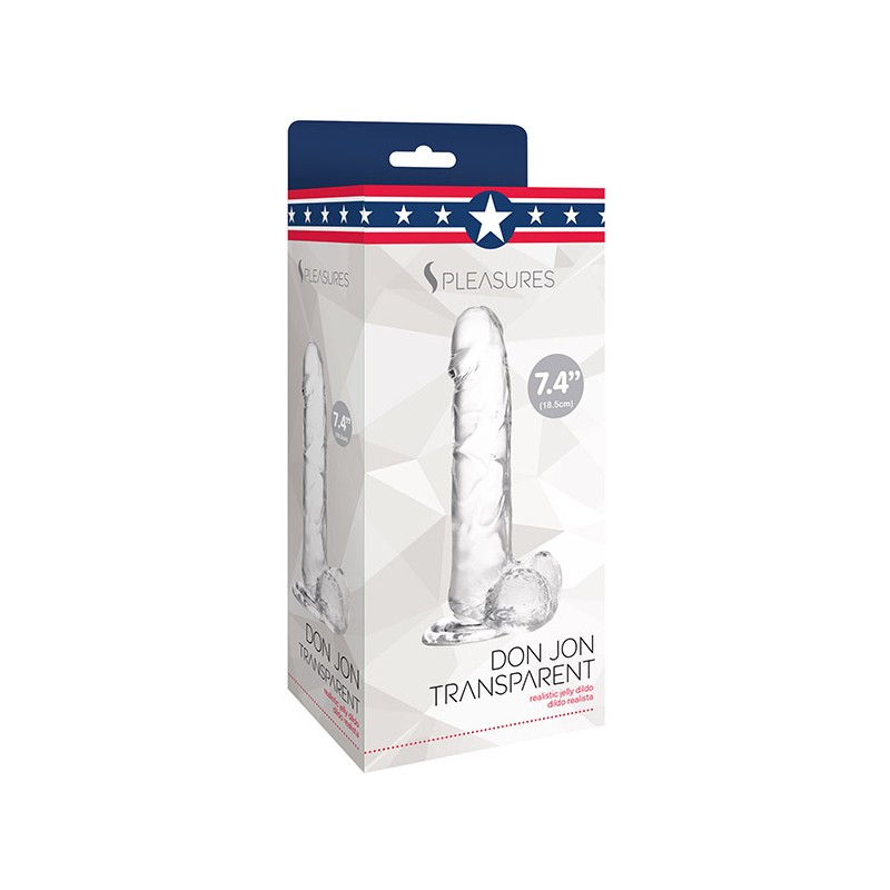 Jelly Dildo Transparent L
