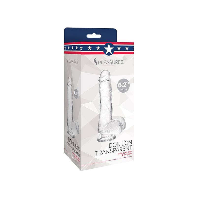 Jelly Dildo Transparent M