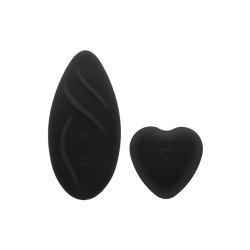 S Pleasures Premium Panty Vibe Sweetheart External Massager Black