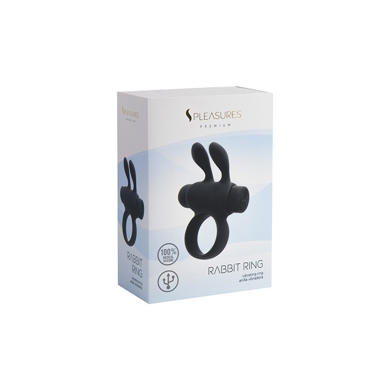 Rabbit Ring Rechargeable Black