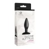 Silicone Butt Plug Small Black