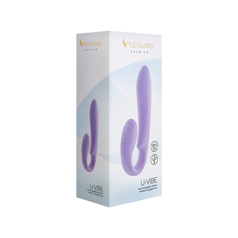 S Pleasures U-Vibe Vibrator Lavender