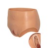 Open Vagina Brief High Waist