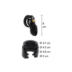 Chastity Cock Cage Silicone Large