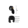 Chastity Cock Cage Silicone Large