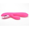 Velvet Touch wibrator silikonowy typ króliczek ładowany usb różowy