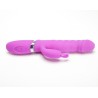 Velvet Touch wibrator silikonowy typ króliczek ładowany usb fioletowy