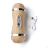 Simple Pleasure masturbator dwustonny końce wagina usta beżowy